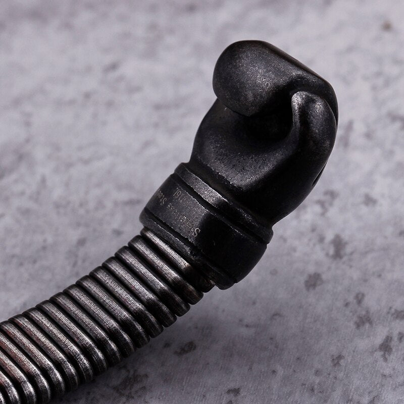 Retro Boxing Bangle Bracelet