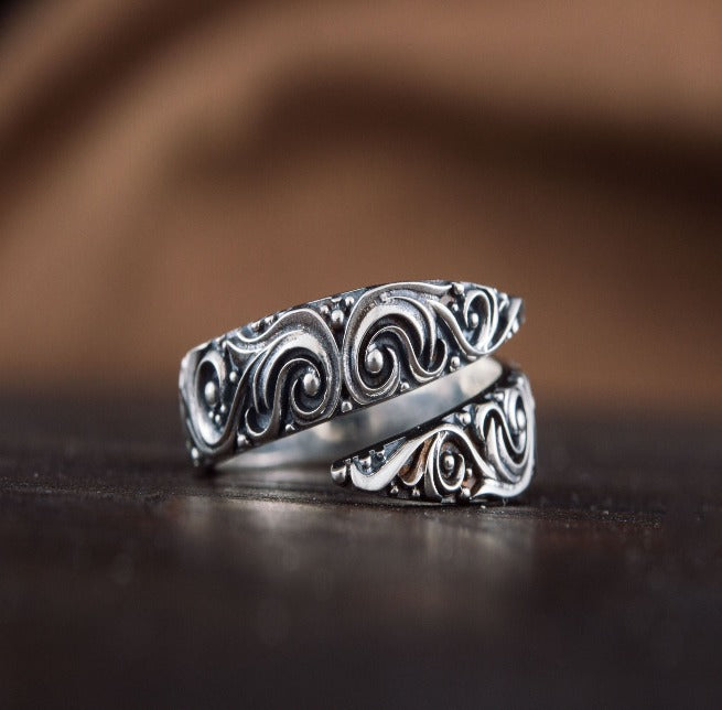 Norse Snake Style Ring