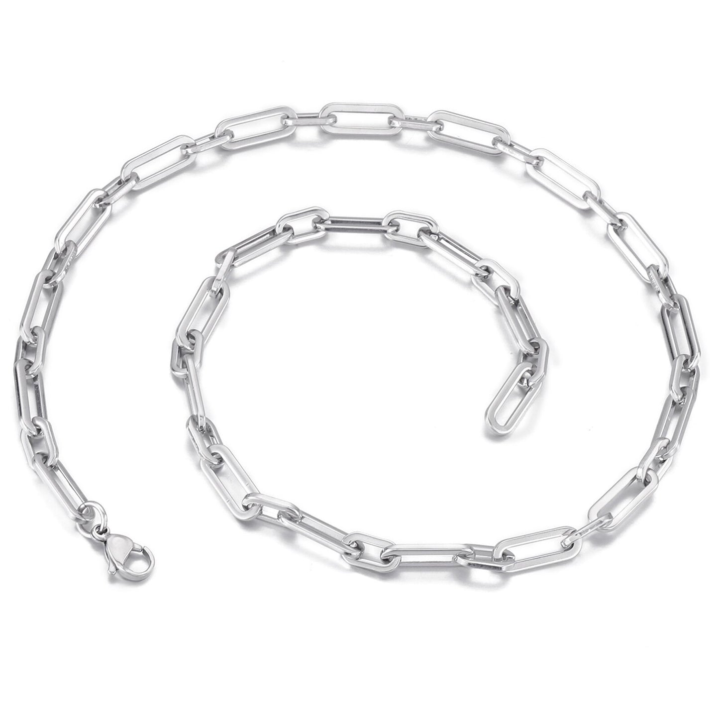 Sleek Dog Chain Layering Necklace