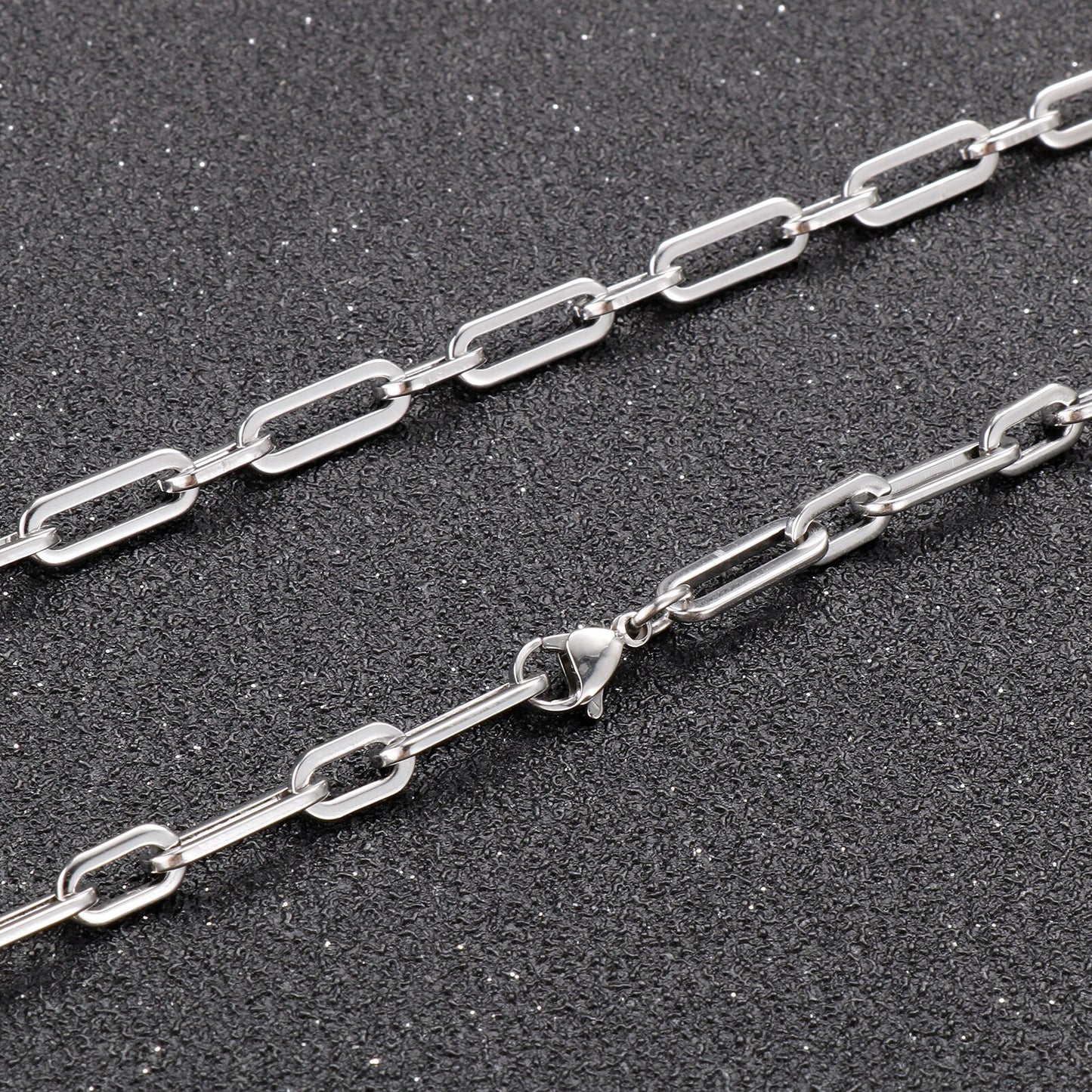 Sleek Dog Chain Layering Necklace